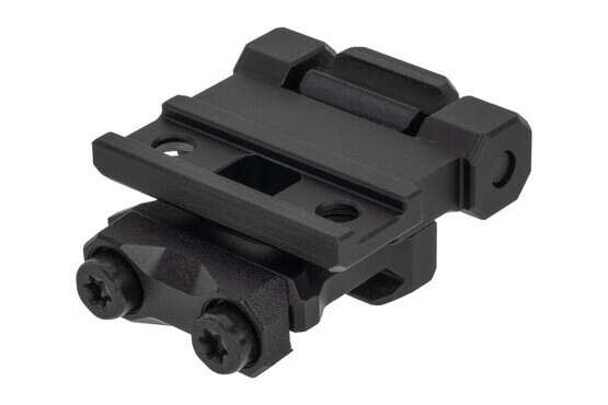 Flip To Side Magnifier Mount with a hardcoat anodized finish